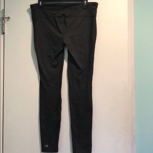 Women’s GapFit g fast Charcoal Leggings L Workout
